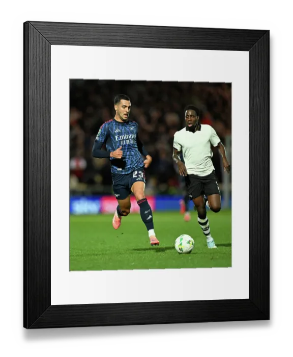 Framed Print : Port Vale v Arsenal - Carabao Cup Third Round