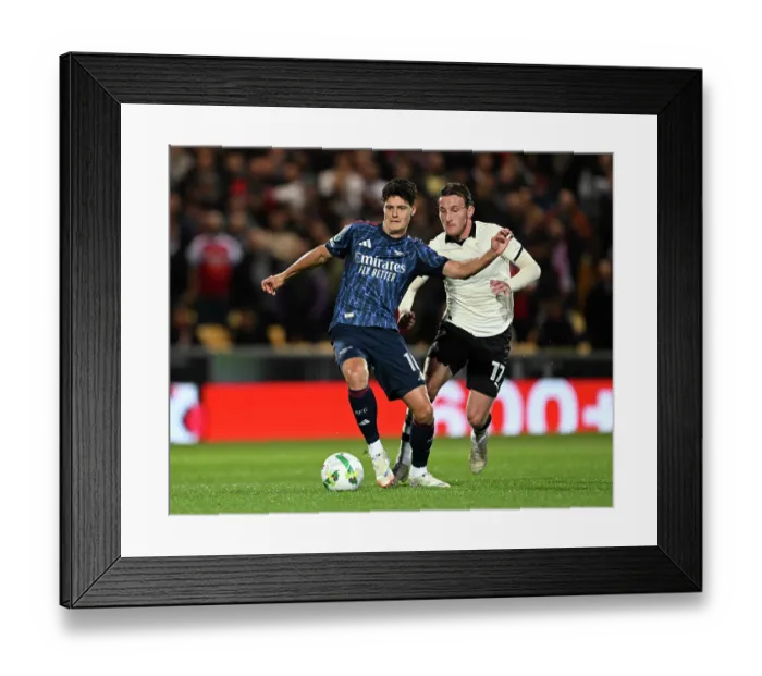 Framed Print : Port Vale v Arsenal - Carabao Cup Third Round