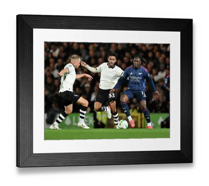 Framed Print : Port Vale v Arsenal - Carabao Cup Third Round