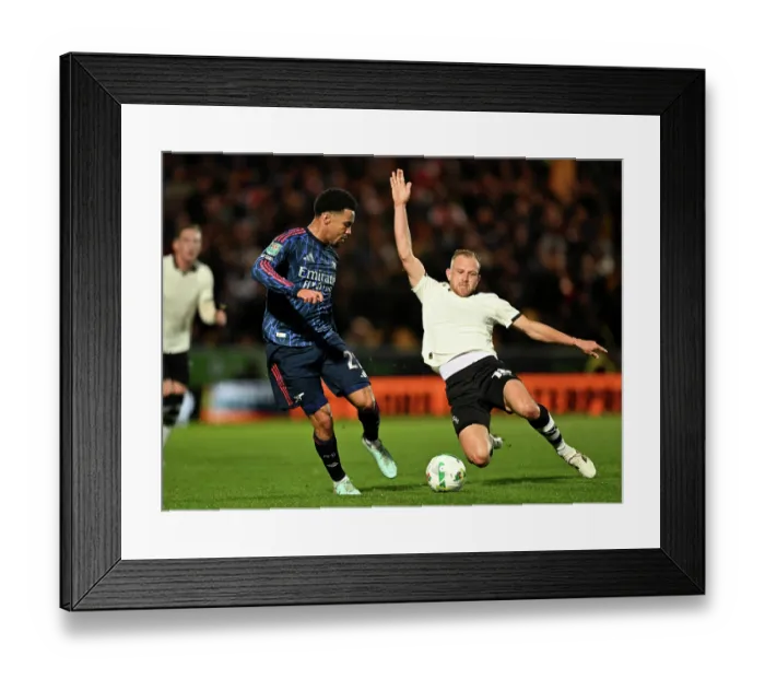 Framed Print : Port Vale v Arsenal - Carabao Cup Third Round Framed Print : Port Vale v Arsenal - Carabao Cup Third Round
