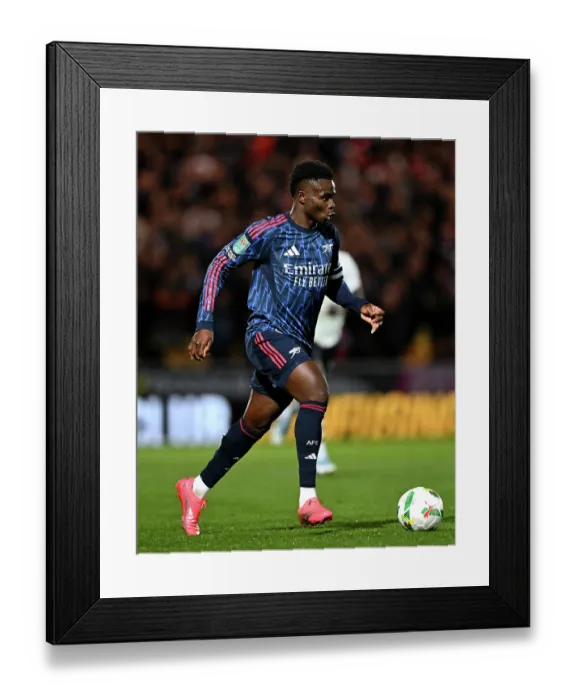 Framed Print : Port Vale v Arsenal - Carabao Cup Third Round