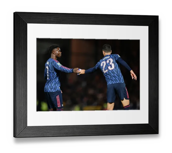 Framed Print : Port Vale v Arsenal - Carabao Cup Third Round Framed Print : Port Vale v Arsenal - Carabao Cup Third Round