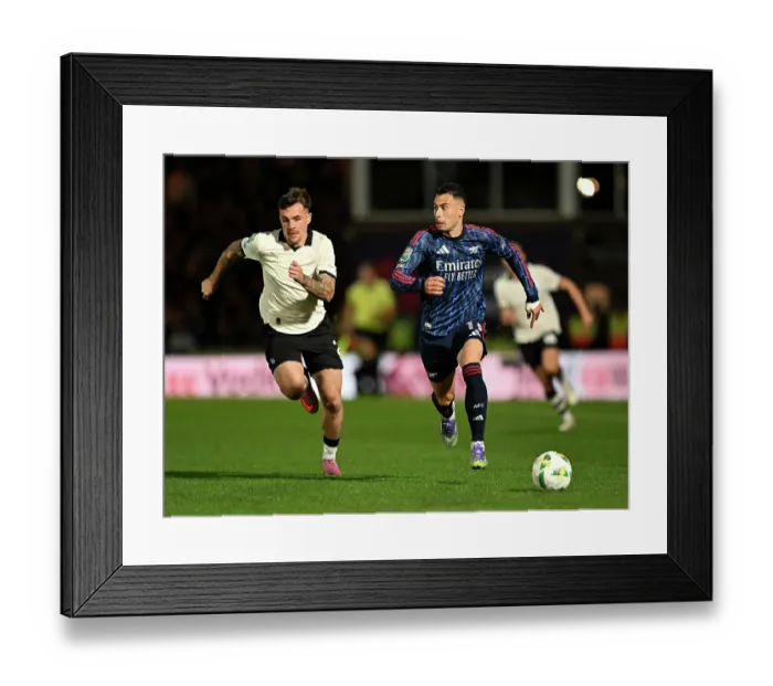 Framed Print : Port Vale v Arsenal - Carabao Cup Third Round Framed Print : Port Vale v Arsenal - Carabao Cup Third Round