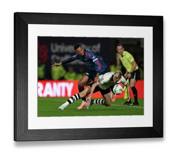 Framed Print : Port Vale v Arsenal - Carabao Cup Third Round Framed Print : Port Vale v Arsenal - Carabao Cup Third Round
