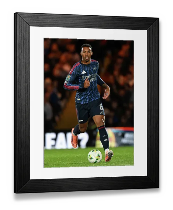 Framed Print : Port Vale v Arsenal - Carabao Cup Third Round