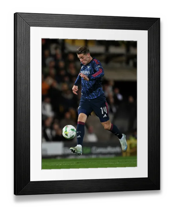 Framed Print : Port Vale v Arsenal - Carabao Cup Third Round