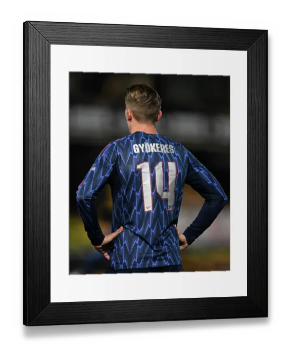 Framed Print : Port Vale v Arsenal - Carabao Cup Third Round