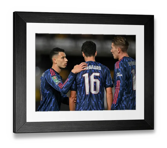 Framed Print : Port Vale v Arsenal - Carabao Cup Third Round Framed Print : Port Vale v Arsenal - Carabao Cup Third Round
