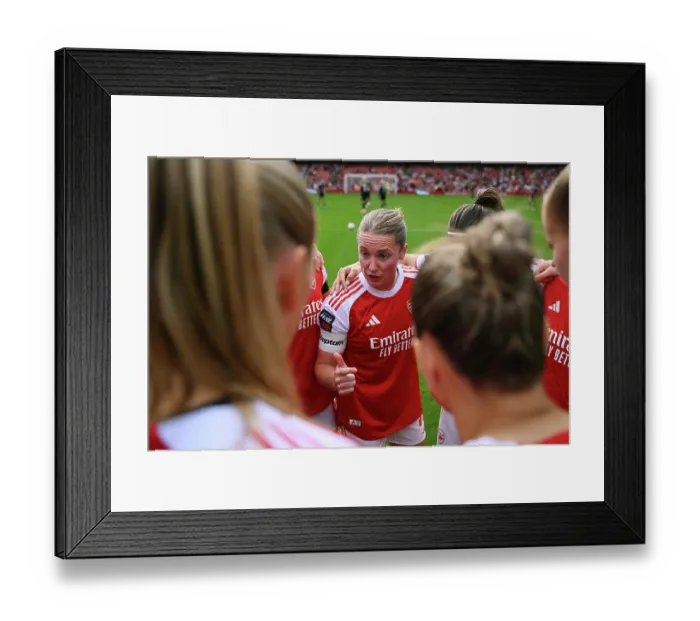 Framed Print : Arsenal v Aston Villa - Barclays Women's Super League Arsenal v Aston Villa - Barclays Women's Super League
