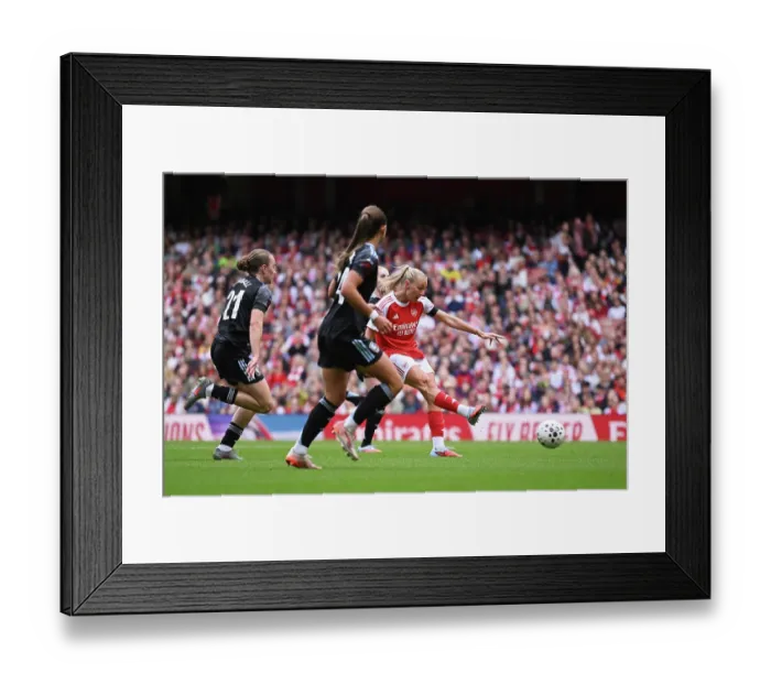 Framed Print : Arsenal v Aston Villa - Barclays Women's Super League Arsenal v Aston Villa - Barclays Women's Super League