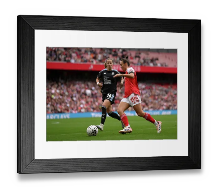 Framed Print : Arsenal v Aston Villa - Barclays Women's Super League Arsenal v Aston Villa - Barclays Women's Super League