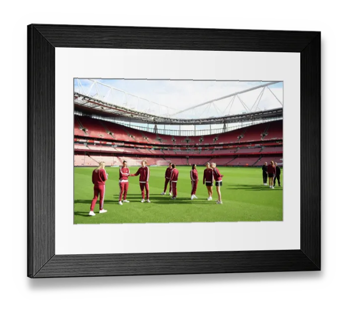 Framed Print : Arsenal v Aston Villa - Barclays Women's Super League Arsenal v Aston Villa - Barclays Women's Super League