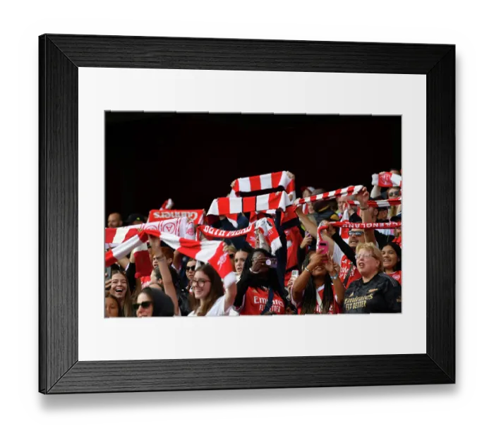 Framed Print : Arsenal v Aston Villa - Barclays Women's Super League Arsenal v Aston Villa - Barclays Women's Super League