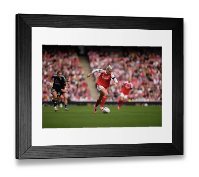 Framed Print : Arsenal v Aston Villa - Barclays Women's Super League Arsenal v Aston Villa - Barclays Women's Super League