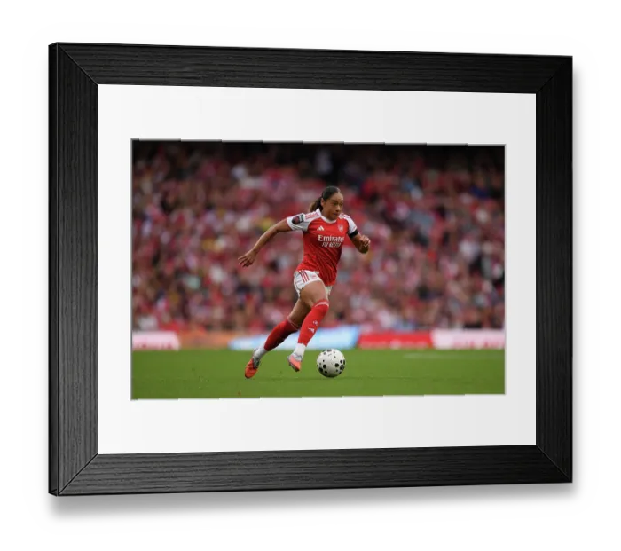Framed Print : Arsenal v Aston Villa - Barclays Women's Super League Arsenal v Aston Villa - Barclays Women's Super League