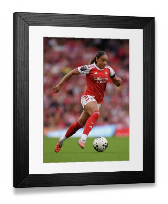 Framed Print : Arsenal v Aston Villa - Barclays Women's Super League Arsenal v Aston Villa - Barclays Women's Super League