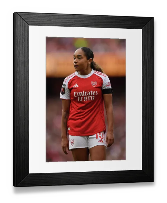 Framed Print : Arsenal v Aston Villa - Barclays Women's Super League Arsenal v Aston Villa - Barclays Women's Super League