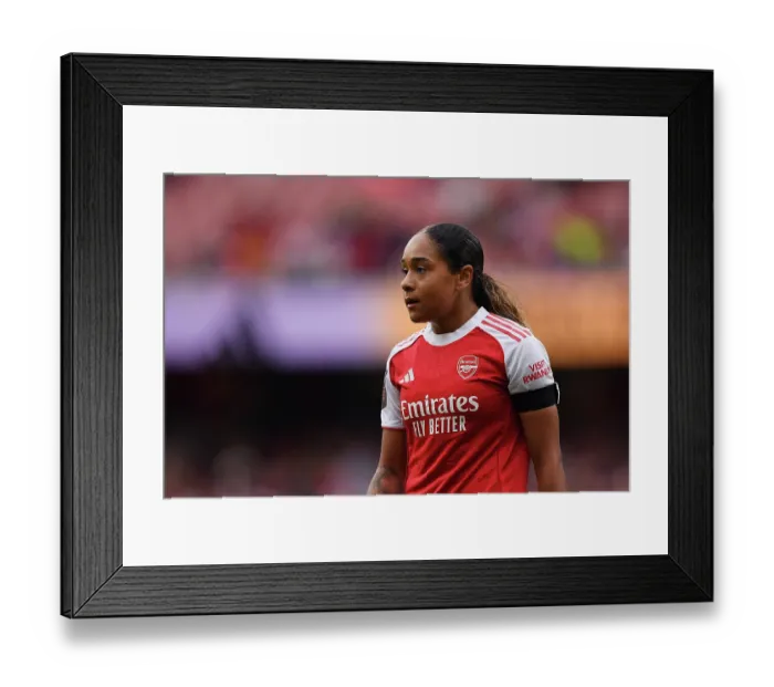 Framed Print : Arsenal v Aston Villa - Barclays Women's Super League Arsenal v Aston Villa - Barclays Women's Super League