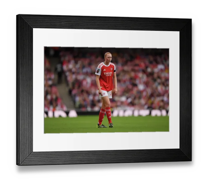 Framed Print : Arsenal v Aston Villa - Barclays Women's Super League Arsenal v Aston Villa - Barclays Women's Super League