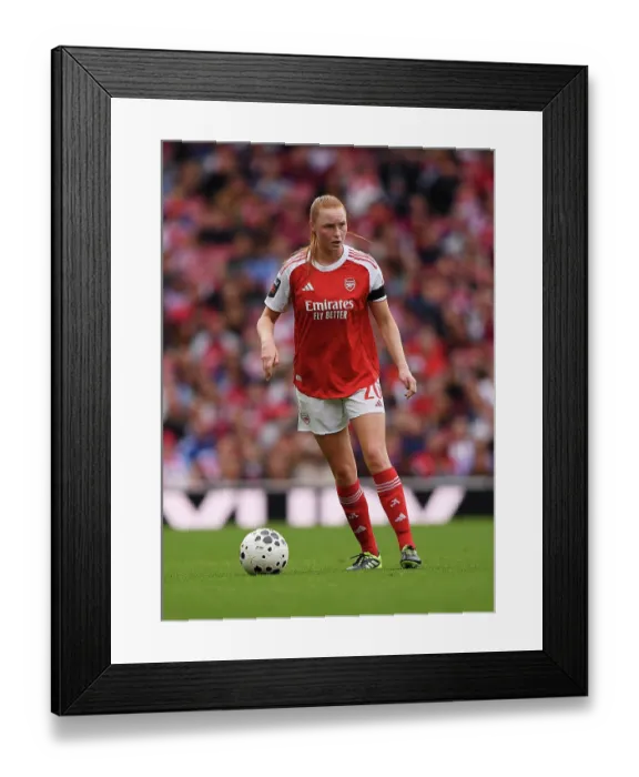 Framed Print : Arsenal v Aston Villa - Barclays Women's Super League Arsenal v Aston Villa - Barclays Women's Super League