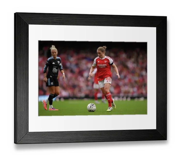 Framed Print : Arsenal v Aston Villa - Barclays Women's Super League Arsenal v Aston Villa - Barclays Women's Super League