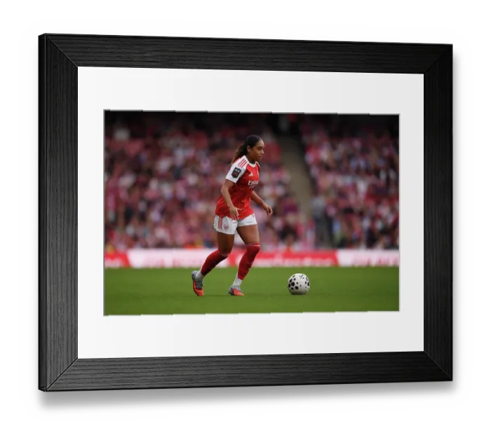 Framed Print : Arsenal v Aston Villa - Barclays Women's Super League Arsenal v Aston Villa - Barclays Women's Super League