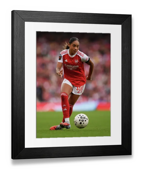 Framed Print : Arsenal v Aston Villa - Barclays Women's Super League Arsenal v Aston Villa - Barclays Women's Super League