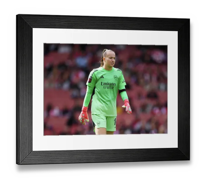 Framed Print : Arsenal v Aston Villa - Barclays Women's Super League Arsenal v Aston Villa - Barclays Women's Super League