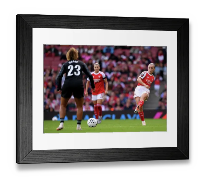 Framed Print : Arsenal v Aston Villa - Barclays Women's Super League Arsenal v Aston Villa - Barclays Women's Super League
