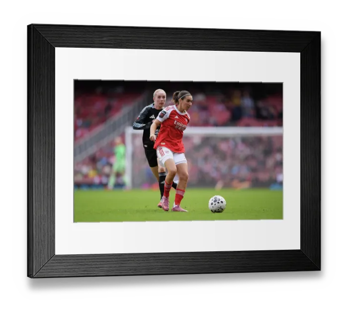 Framed Print : Arsenal v Aston Villa - Barclays Women's Super League Arsenal v Aston Villa - Barclays Women's Super League