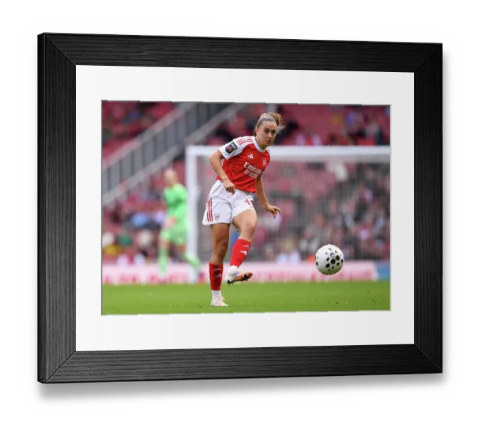 Framed Print : Arsenal v Aston Villa - Barclays Women's Super League Arsenal v Aston Villa - Barclays Women's Super League