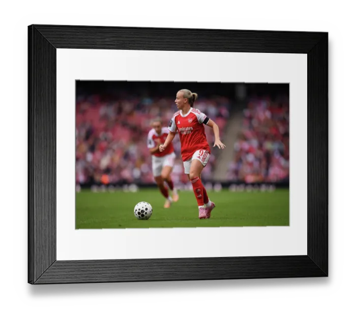 Framed Print : Arsenal v Aston Villa - Barclays Women's Super League Arsenal v Aston Villa - Barclays Women's Super League