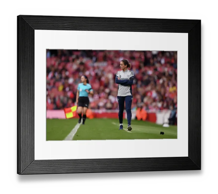 Framed Print : Arsenal v Aston Villa - Barclays Women's Super League Arsenal v Aston Villa - Barclays Women's Super League