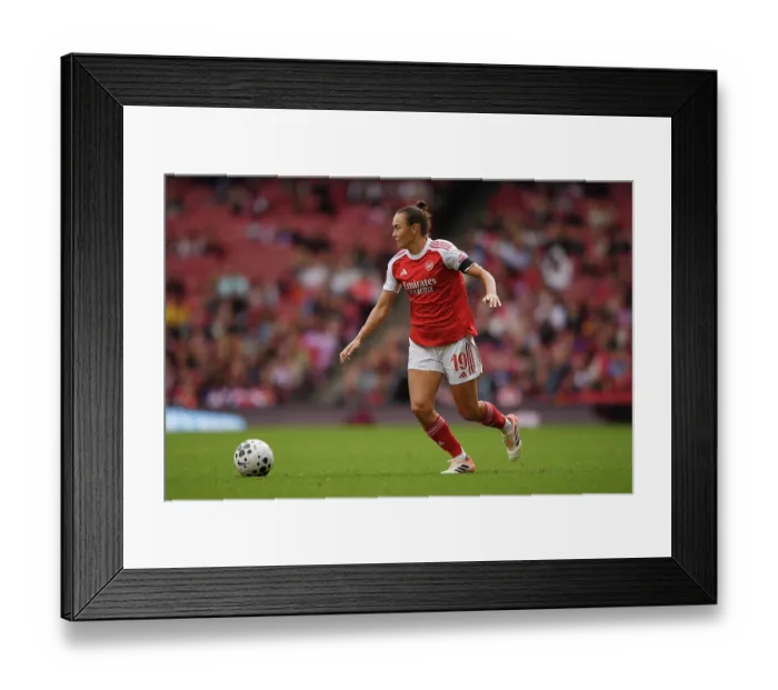 Framed Print : Arsenal v Aston Villa - Barclays Women's Super League Arsenal v Aston Villa - Barclays Women's Super League
