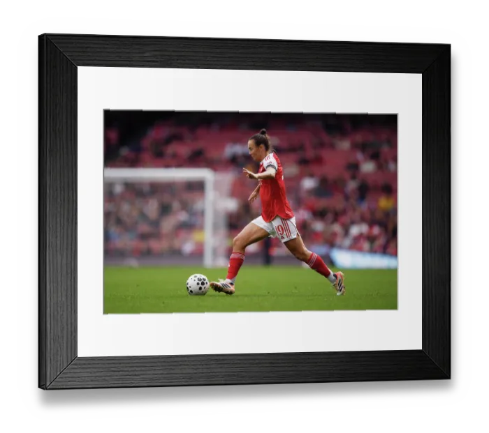 Framed Print : Arsenal v Aston Villa - Barclays Women's Super League Arsenal v Aston Villa - Barclays Women's Super League