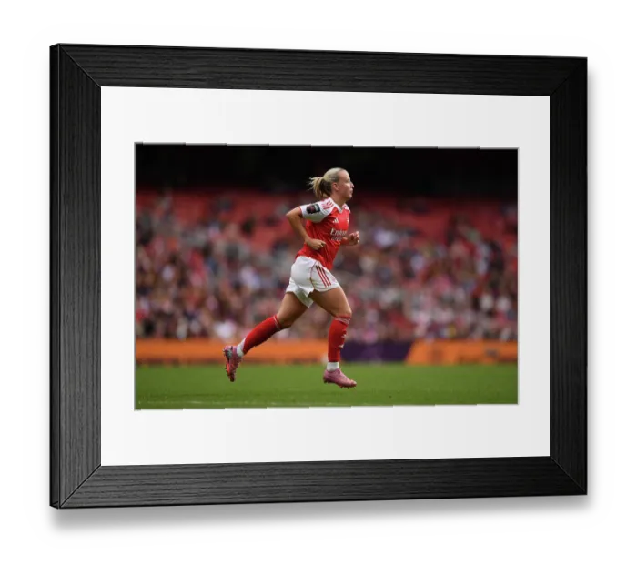 Framed Print : Arsenal v Aston Villa - Barclays Women's Super League Arsenal v Aston Villa - Barclays Women's Super League