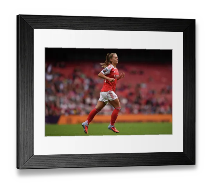 Framed Print : Arsenal v Aston Villa - Barclays Women's Super League Arsenal v Aston Villa - Barclays Women's Super League