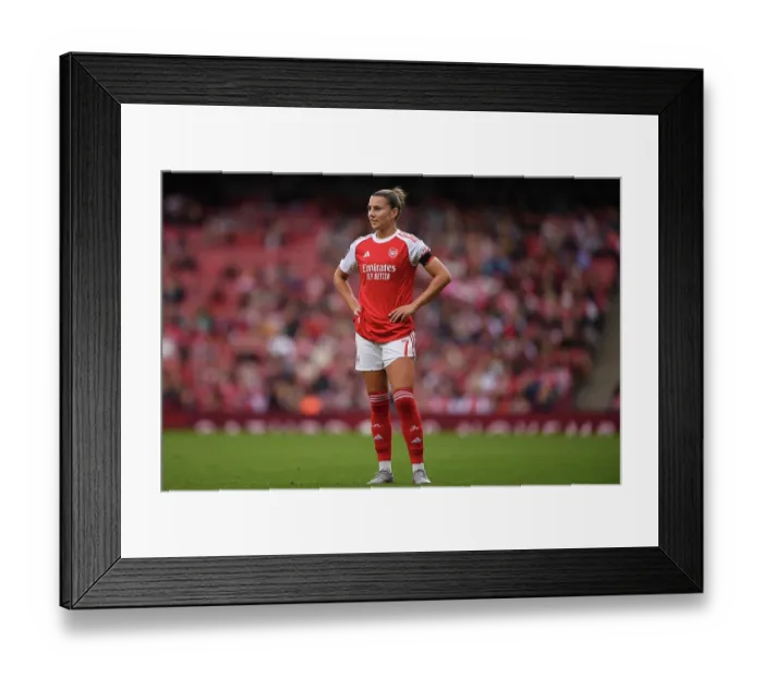 Framed Print : Arsenal v Aston Villa - Barclays Women's Super League Arsenal v Aston Villa - Barclays Women's Super League