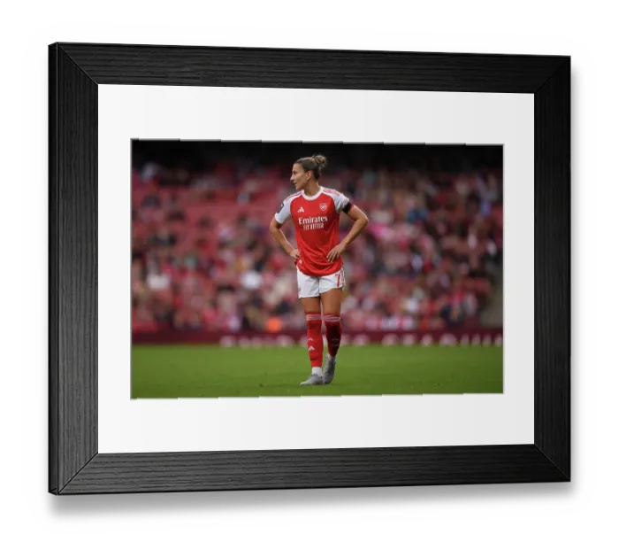 Framed Print : Arsenal v Aston Villa - Barclays Women's Super League Arsenal v Aston Villa - Barclays Women's Super League