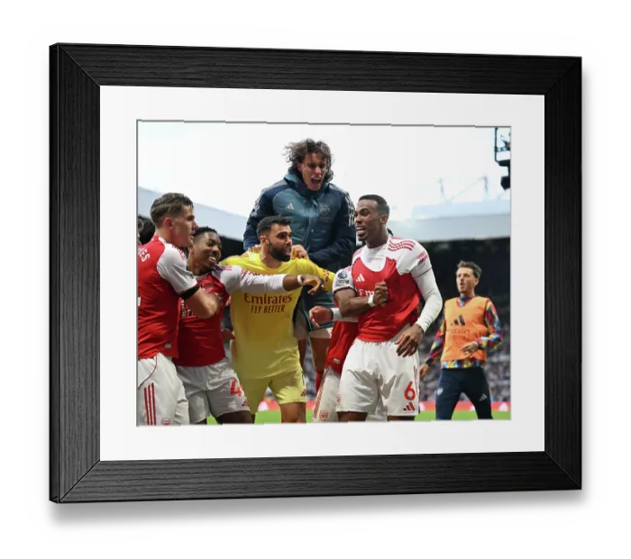Framed Print : Newcastle United v Arsenal - Premier League