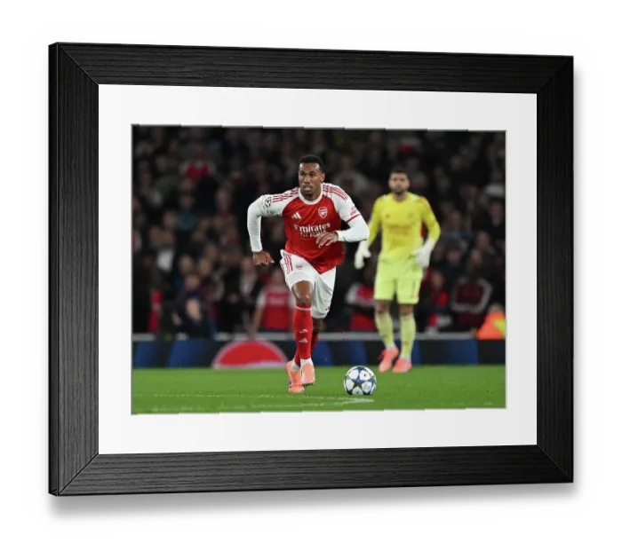 Framed Print : Arsenal FC v Olympiacos FC - UEFA Champions League 2025 / 26 League Phase MD2 Framed Print : Arsenal FC v Olympiacos FC - UEFA Champions League 2025 / 26 League Phase MD2