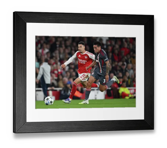 Framed Print : Arsenal FC v Olympiacos FC - UEFA Champions League 2025 / 26 League Phase MD2 Framed Print : Arsenal FC v Olympiacos FC - UEFA Champions League 2025 / 26 League Phase MD2