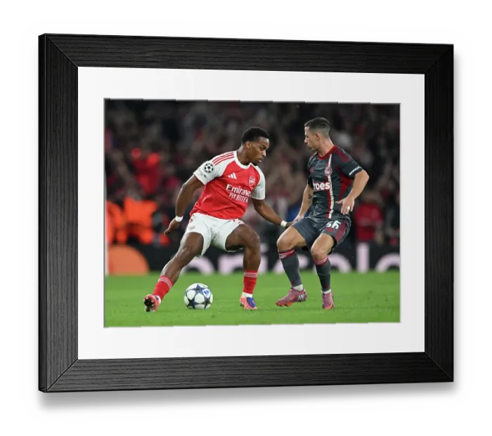 Framed Print : Arsenal FC v Olympiacos FC - UEFA Champions League 2025 / 26 League Phase MD2 Framed Print : Arsenal FC v Olympiacos FC - UEFA Champions League 2025 / 26 League Phase MD2
