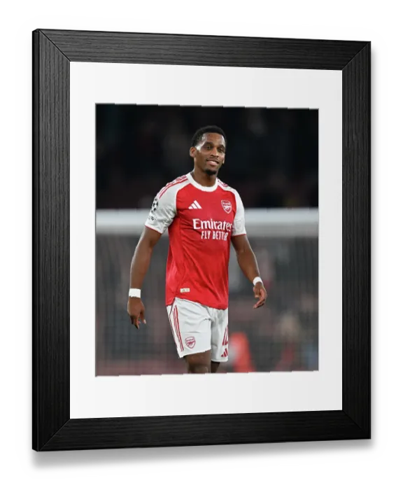 Framed Print : Arsenal FC v Olympiacos FC - UEFA Champions League 2025 / 26 League Phase MD2