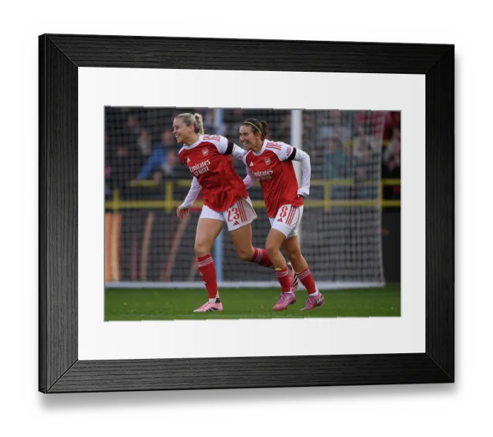 Framed Print : Manchester City v Arsenal - Barclays Women's Super League Manchester City v Arsenal - Barclays Women's Super League