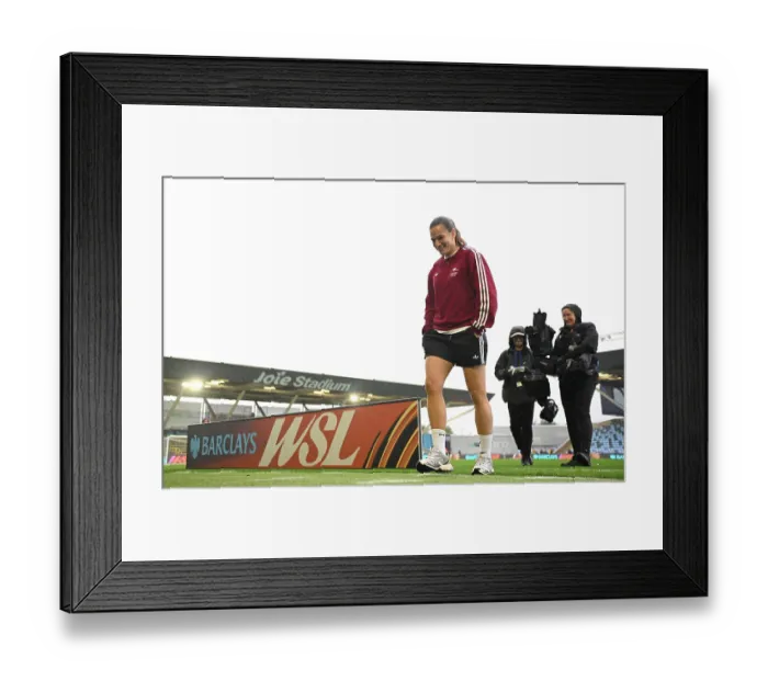 Framed Print : Manchester City v Arsenal - Barclays Women's Super League Manchester City v Arsenal - Barclays Women's Super League