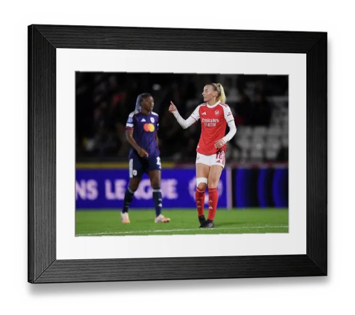 Framed Print : Arsenal FC v OL Lyonnes - UEFA Women's Champions League 2025 / 26 League Phase MD1 Arsenal FC v OL Lyonnes - UEFA Women's Champions League 2025 / 26 League Phase MD1 Framed Print : Arsenal FC v OL Lyonnes - UEFA Women's Champions League 2025 / 26 League Phase MD1 Arsenal FC v OL Lyonnes - UEFA Women's Champions League 2025 / 26 League Phase MD1