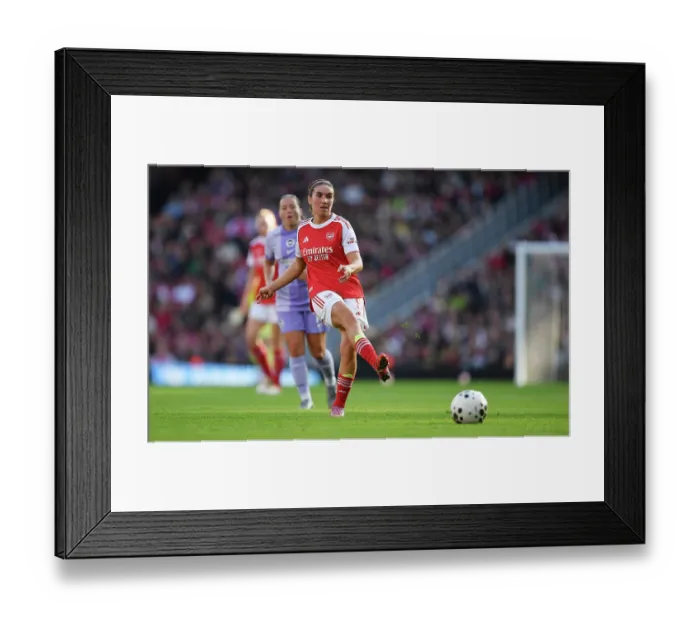Framed Print : Arsenal v Brighton & Hove Albion - Barclays Women's Super League Arsenal v Brighton & Hove Albion - Barclays Women's Super League