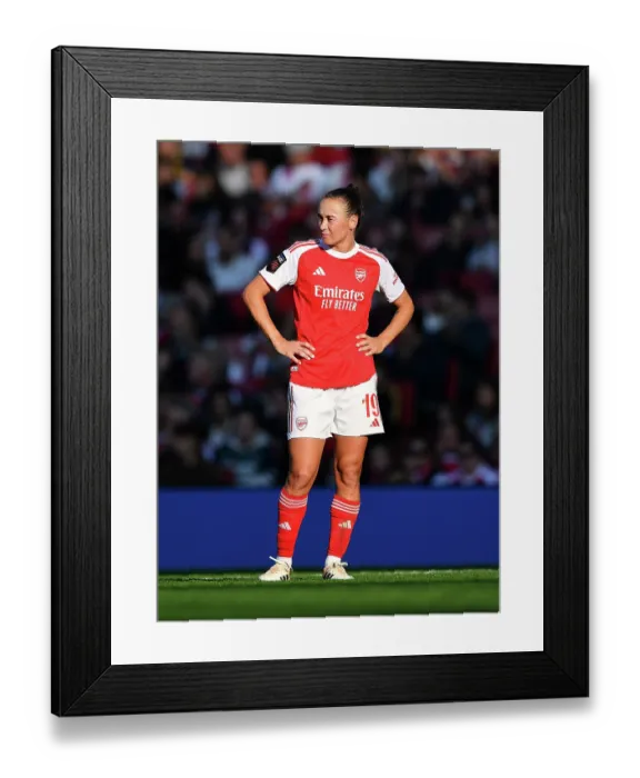 Framed Print : Arsenal v Brighton & Hove Albion - Barclays Women's Super League Arsenal v Brighton & Hove Albion - Barclays Women's Super League