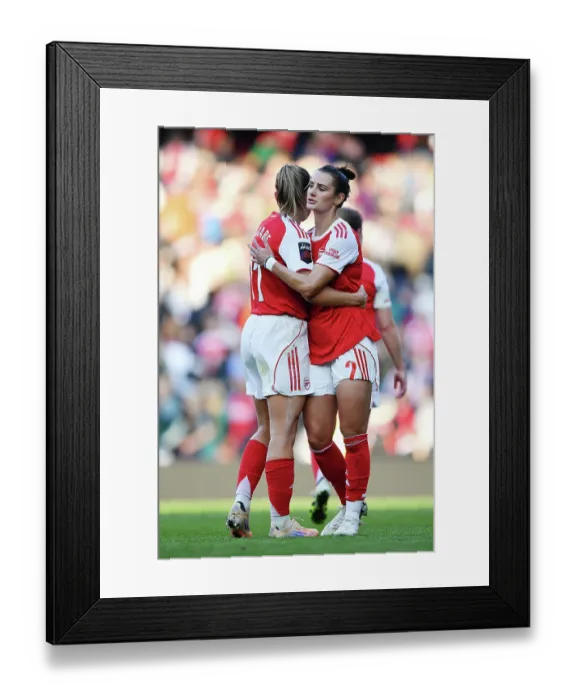 Framed Print : Arsenal v Brighton & Hove Albion - Barclays Women's Super League Arsenal v Brighton & Hove Albion - Barclays Women's Super League